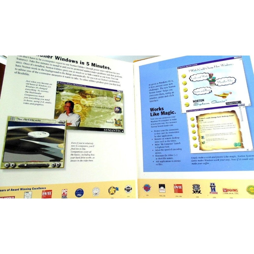 Symantec Norton Utilities CD/Computer Software Trade-Up Edition NEW In Open Box - Picture 3 of 4